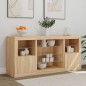 vidaXL Sideboard mit LED-Leuchten Sonoma-Eiche 142,5x37x67 cm vidaXL Sideboard mit LED-Leuchten Sonoma-Eiche 142,5x37x67 cm