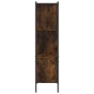 vidaXL Bücherregal Räuchereiche 72x28x109 cm Holzwerkstoff vidaXL Bücherregal Räuchereiche 72x28x109 cm Holzwerkstoff