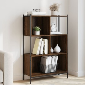 vidaXL Bücherregal Braun Eichen-Optik 72x28x109 cm Holzwerkstoff