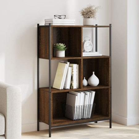 vidaXL Bücherregal Braun Eichen-Optik 72x28x109 cm Holzwerkstoff