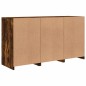 vidaXL Sideboard mit LED-Leuchten Räuchereiche 123x37x67 cm vidaXL Sideboard mit LED-Leuchten Räuchereiche 123x37x67 cm