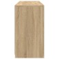 vidaXL Sideboard mit LED-Leuchten Sonoma-Eiche 123x37x67 cm vidaXL Sideboard mit LED-Leuchten Sonoma-Eiche 123x37x67 cm