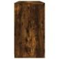vidaXL Sideboard mit LED-Leuchten Räuchereiche 123x37x67 cm vidaXL Sideboard mit LED-Leuchten Räuchereiche 123x37x67 cm