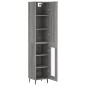 Highboard Grau Sonoma 34,5x34x180 cm Holzwerkstoff Highboard Grau Sonoma 34,5x34x180 cm Holzwerkstoff