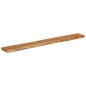 vidaXL Wandregal 180x20x2,5 cm Rechteckig Massivholz Akazie Baumkante vidaXL Wandregal 180x20x2,5 cm Rechteckig Massivholz Akazie Baumkante