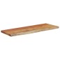 vidaXL Wandregal 80x30x2,5 cm Rechteckig Massivholz Akazie Baumkante vidaXL Wandregal 80x30x2,5 cm Rechteckig Massivholz Akazie Baumkante