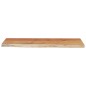 vidaXL Wandregal 80x30x2,5 cm Rechteckig Massivholz Akazie Baumkante vidaXL Wandregal 80x30x2,5 cm Rechteckig Massivholz Akazie Baumkante