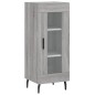 Highboard Grau Sonoma 34,5x34x180 cm Holzwerkstoff Highboard Grau Sonoma 34,5x34x180 cm Holzwerkstoff