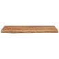 vidaXL Wandregal 60x30x3,8 cm Rechteckig Massivholz Akazie Baumkante vidaXL Wandregal 60x30x3,8 cm Rechteckig Massivholz Akazie Baumkante
