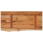vidaXL Wandregal 60x30x3,8 cm Rechteckig Massivholz Akazie Baumkante vidaXL Wandregal 60x30x3,8 cm Rechteckig Massivholz Akazie Baumkante