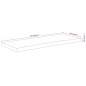 vidaXL Tischplatte 90x40x3,8 cm Rechteckig Massivholz Akazie Baumkante vidaXL Tischplatte 90x40x3,8 cm Rechteckig Massivholz Akazie Baumkante