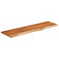 vidaXL Tischplatte 140x40x3,8cm Rechteckig Massivholz Akazie Baumkante vidaXL Tischplatte 140x40x3,8cm Rechteckig Massivholz Akazie Baumkante