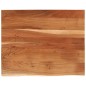 vidaXL Schreibtischplatte 90x80x3,8 cm Massivholz Akazie Baumkante vidaXL Schreibtischplatte 90x80x3,8 cm Massivholz Akazie Baumkante