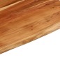 vidaXL Schreibtischplatte 90x80x3,8 cm Massivholz Akazie Baumkante vidaXL Schreibtischplatte 90x80x3,8 cm Massivholz Akazie Baumkante