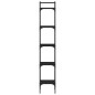 vidaXL Bücherregal 5 Böden Schwarz 35x30x174 cm Holzwerkstoff vidaXL Bücherregal 5 Böden Schwarz 35x30x174 cm Holzwerkstoff