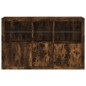 vidaXL Sideboard mit LED-Leuchten Räuchereiche 162x37x100 cm vidaXL Sideboard mit LED-Leuchten Räuchereiche 162x37x100 cm