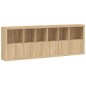 vidaXL Sideboard mit LED-Leuchten Sonoma-Eiche 283x37x100 cm vidaXL Sideboard mit LED-Leuchten Sonoma-Eiche 283x37x100 cm