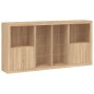 vidaXL Sideboard mit LED-Leuchten Sonoma-Eiche 202x37x100 cm vidaXL Sideboard mit LED-Leuchten Sonoma-Eiche 202x37x100 cm