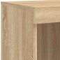 vidaXL Sideboard mit LED-Leuchten Sonoma-Eiche 202x37x100 cm vidaXL Sideboard mit LED-Leuchten Sonoma-Eiche 202x37x100 cm