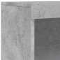 vidaXL Sideboard mit LED-Leuchten Betongrau 181,5x37x100 cm vidaXL Sideboard mit LED-Leuchten Betongrau 181,5x37x100 cm