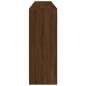 vidaXL Sideboard mit LED-Leuchten Braun Eichen-Optik 202x37x100 cm vidaXL Sideboard mit LED-Leuchten Braun Eichen-Optik 202x37x100 cm