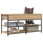 vidaXL Schuhbank Sonoma-Eiche 100x42,5x50 cm Holzwerkstoff vidaXL Schuhbank Sonoma-Eiche 100x42,5x50 cm Holzwerkstoff