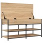 vidaXL Schuhbank Sonoma-Eiche 100x42,5x50 cm Holzwerkstoff vidaXL Schuhbank Sonoma-Eiche 100x42,5x50 cm Holzwerkstoff
