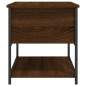 vidaXL Sitzbank mit Stauraum Braun Eiche 70x42,5x47 cm Holzwerkstoff vidaXL Sitzbank mit Stauraum Braun Eiche 70x42,5x47 cm Holzwerkstoff