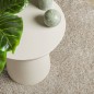 vidaXL Teppich ISTAN Hochflor Glänzend Beige Ø 100 cm vidaXL Teppich ISTAN Hochflor Glänzend Beige Ø 100 cm