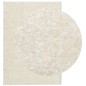 vidaXL Teppich ISTAN Hochflor Glänzend Creme 160x230 cm vidaXL Teppich ISTAN Hochflor Glänzend Creme 160x230 cm