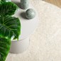 vidaXL Teppich ISTAN Hochflor Glänzend Creme Ø 160 cm vidaXL Teppich ISTAN Hochflor Glänzend Creme Ø 160 cm