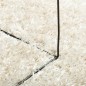 vidaXL Teppich ISTAN Hochflor Glänzend Creme Ø 160 cm vidaXL Teppich ISTAN Hochflor Glänzend Creme Ø 160 cm