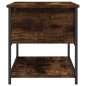 vidaXL Sitzbank mit Stauraum Räuchereiche 70x42,5x47 cm Holzwerkstoff vidaXL Sitzbank mit Stauraum Räuchereiche 70x42,5x47 cm Holzwerkstoff