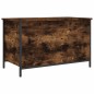 vidaXL Sitzbank mit Stauraum Räuchereiche 80x42,5x50 cm Holzwerkstoff vidaXL Sitzbank mit Stauraum Räuchereiche 80x42,5x50 cm Holzwerkstoff