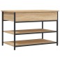 vidaXL Schuhbank Sonoma-Eiche 70x42,5x50 cm Holzwerkstoff vidaXL Schuhbank Sonoma-Eiche 70x42,5x50 cm Holzwerkstoff