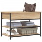 vidaXL Schuhbank Sonoma-Eiche 70x42,5x50 cm Holzwerkstoff vidaXL Schuhbank Sonoma-Eiche 70x42,5x50 cm Holzwerkstoff