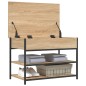 vidaXL Schuhbank Sonoma-Eiche 70x42,5x50 cm Holzwerkstoff vidaXL Schuhbank Sonoma-Eiche 70x42,5x50 cm Holzwerkstoff