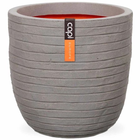 Capi Blumentopf Nature Row Rund 43x41 cm Grau PKGRRO933