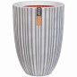 Capi Blumenkübel Urban Tube Elegant Niedrig 55x73cm Elfenbein PKIVT785 Capi Blumenkübel Urban Tube Elegant Niedrig 55x73cm Elfenbein PKIVT785