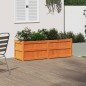 vidaXL Pflanzkübel Wachsbraun 150x50x50 cm Massivholz Kiefer vidaXL Pflanzkübel Wachsbraun 150x50x50 cm Massivholz Kiefer