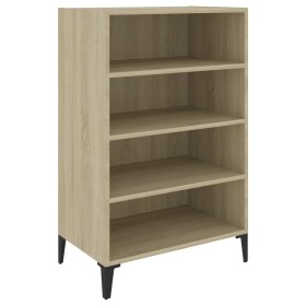 vidaXL Sideboard Sonoma-Eiche 57x35x90 cm Holzwerkstoff