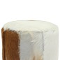 vidaXL Barhocker Echtleder und Teak Massivholz vidaXL Barhocker Echtleder und Teak Massivholz