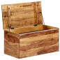 vidaXL Aufbewahrungstruhe 80 x 40 x 40 cm Massivholz vidaXL Aufbewahrungstruhe 80 x 40 x 40 cm Massivholz