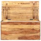 vidaXL Aufbewahrungstruhe 80 x 40 x 40 cm Massivholz vidaXL Aufbewahrungstruhe 80 x 40 x 40 cm Massivholz