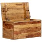 vidaXL Aufbewahrungstruhe 80 x 40 x 40 cm Massivholz vidaXL Aufbewahrungstruhe 80 x 40 x 40 cm Massivholz