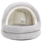 vidaXL Katzenbett 40x40x35 cm Grau und Creme vidaXL Katzenbett 40x40x35 cm Grau und Creme