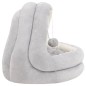 vidaXL Katzenbett 40x40x35 cm Grau und Creme vidaXL Katzenbett 40x40x35 cm Grau und Creme