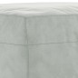 vidaXL 4-tlg. Sofagarnitur mit Kissen Hellgrau Samt vidaXL 4-tlg. Sofagarnitur mit Kissen Hellgrau Samt