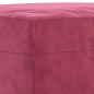 vidaXL 3-tlg. Sofagarnitur mit Kissen Weinrot Samt vidaXL 3-tlg. Sofagarnitur mit Kissen Weinrot Samt