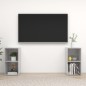 vidaXL TV-Schränke 2 Stk. Betongrau 72x35x36,5 cm Holzwerkstoff vidaXL TV-Schränke 2 Stk. Betongrau 72x35x36,5 cm Holzwerkstoff